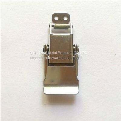 Stainless Steel Spring Loaded Safety Snap Lock Adjustable Toggle Catch Clamp Draw Latch for Case Box Door Cabinet