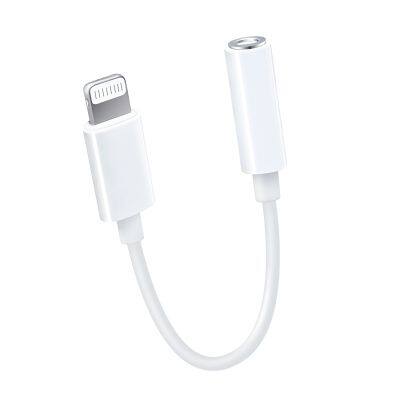 Original MFi certified lightning to 3.5mm headphone jack adapter earphone converter for iphone 7/8/X