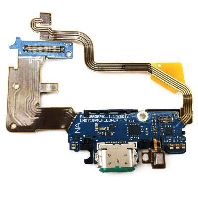 Usb Charge Ports For LG G7 (USA Version) Charging Port Flex Cable Cell Phone Spare Parts photo-3