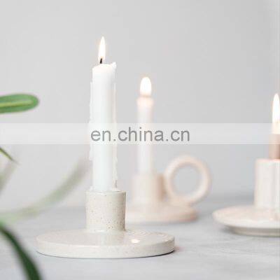 Wholesale Cheap Products Nordic INS Creative Home Decor Candle Jars Ceramic Candle Holder photo-2