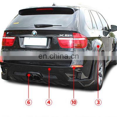 2011-2013 X5 E70 body kits for BMW X5 E70 HM style wide body kit for BMW X5 body kits