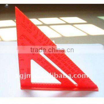 Plastic triangular rule for promotional item