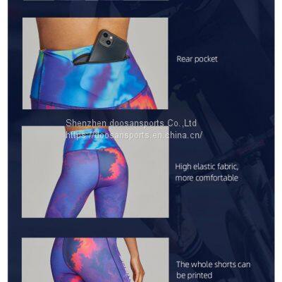 Sublimation Sportswear Custom Running Wear Running Pants photo-4