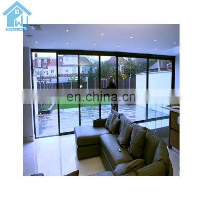 Price Of Interior Plexi glass Ultra Slim Frame Glass Sliding Door Systems