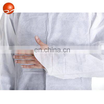 Blue Cpe Gown Disposable Cpe Isolation Gowns PE Gown Ttumb up Hospital Clothes Level 3 photo-3