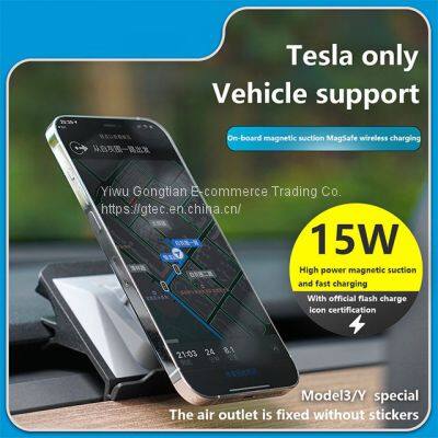 Wireless Charger Magnetic 15W For iPhone 13 Fast Wireless Car Charger Car Mount Fast Car Wireless Charger