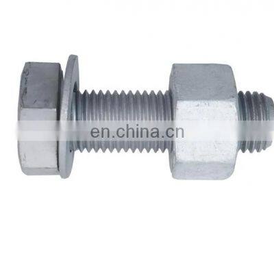 excavator parts track pad bolts with nut for excavator track chain