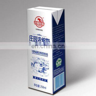 Juice Milk Aseptic Brick Shape Carton Filling Machine With Paper/AL/PE Laminated Materais Carton photo-4
