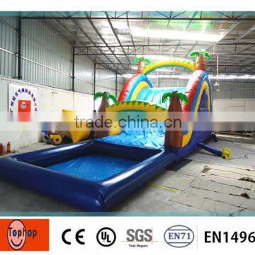 The Newst Design of Giant Inflatable Pool Water Slide for Kids and Adults photo-4