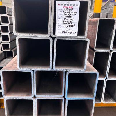 China's production MS Square Carbon Steel square tube 50x50mm carbon square rectangular steel pipe