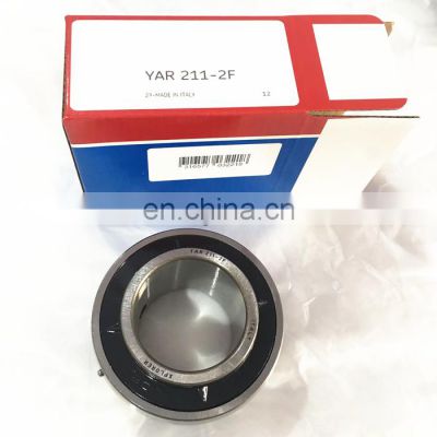 Top quality UC211 bearing YAR211 steel insert ball bearing YAR-211-2F