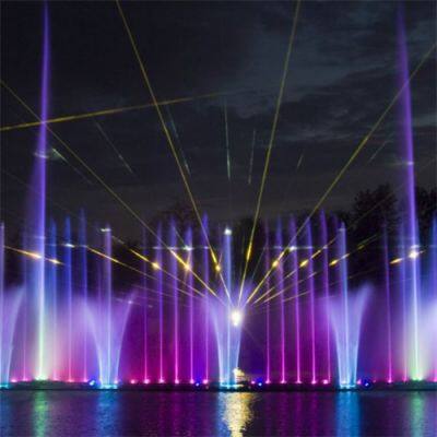 Laser and Fountain Show