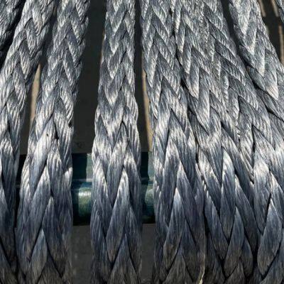 12 Strands Braid UHMWPE Mooring Rope Towing Rope for Ship LDMAX-12 photo-3