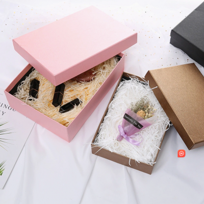 High-end Customizable Size Box Delivery Box Kraft Paper photo-3