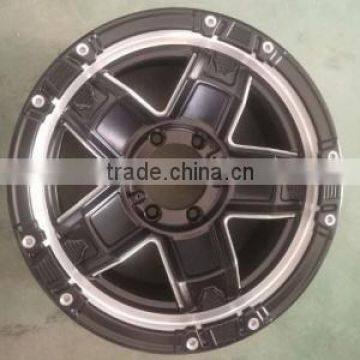 Aluminum Rim 6 Hole 6x139.7 After Market Machine Face With Hyper Silver in China photo-5