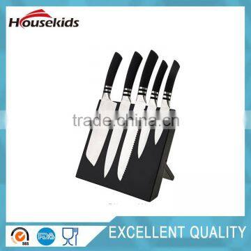 5pieces Stainless Steel Knife Sets With Magnetic Wooden Block photo-2