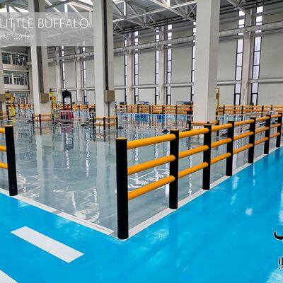 Guard Rails for Platform Protection Three Rail Barriers Carpark Barrier photo-4