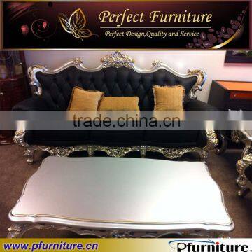 2013 leather french style furniture PFS3893C