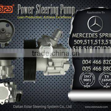 Power Steering Pump Applied For MERCEDES SPRINTER 509, 511, 513, 515, 518, 519 CDI (2006~) 0034669301 0044668201 0054668801