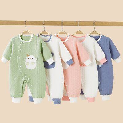 Newborn Baby Clothes Kids Romper Long Sleeve Climb Crawl Suit Children's Pajama Onesie Jumpsuit photo-2