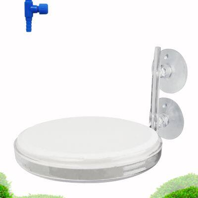 boxtech Aquarium Nano Air Stone Fish Tank Ultra Silent Nano Bubble Stone Silent Diffuser for Dissolved Oxygen（100 MM）