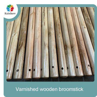 Wholesale Broom Handle Wooden Wood Brush Stick Wooden Broom Handle