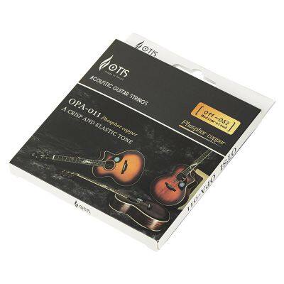 China Factory Phosphor Bronze Coated Acoustic Guitar Strings Set OPA-011