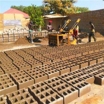 Venta de pavimentador semi - automático de hormigón y cemento, máquina para colocar arena en carreteras, máquina para fabricar ladrillos huecos, maquinaria para fabricar ladrillos photo-5