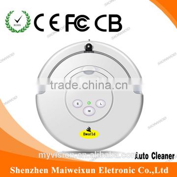 Ultrasonic cleaner built-in dry vacuum cleaner with road sweeper brushes for friends and family