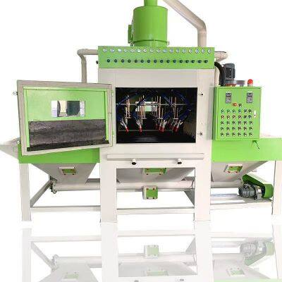 China Factory Automatic Sandblasting Machine for Metal Rust Removal and Surface Shot Blasting Sandblasting Cabinet