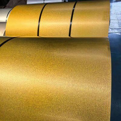 Bobina de acero recubierto de aluminio y zinc con coloración PPGL modelo AZ100/AZ150