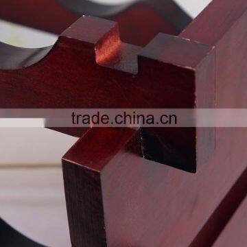 Solid Wood Display Wooden Wine Rack/shelf,cabinet Wine Glass Rack photo-3