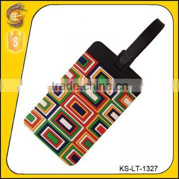 wholesale cheap bulk soft pvc luggage tag custom