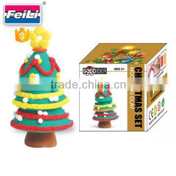 cheap wholesale kids color foam clay for christmas season modeling clay
