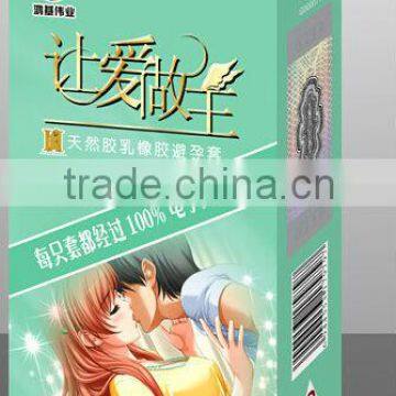 OEM natural latex condoms china factory condom male condoms