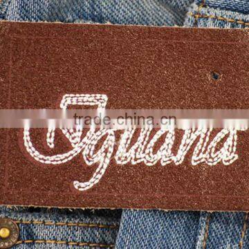 Direct Factory Price Top Sell Leather Jeans Label Patches photo-4