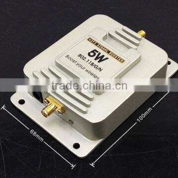 China Factory Price Wireless Extender, 2.4g 5w Indoor 2 km Cover Range Wifi Signal Booster photo-3