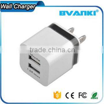 5V 2.1/1A USA Plug AC Travel Dual USB Wall Charger For IPhone 6 5 For IPad For Samsung Galaxy S6 S5 S4 Mobile Phones Adapter Quality Choice photo-3