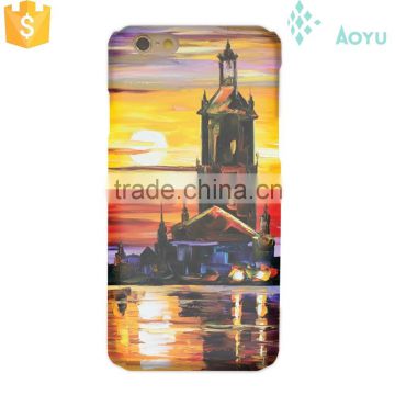 newest popular 3D sublimation PC phone case for iphone 6 slim case