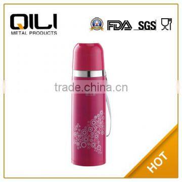 500ml stainless steel thermos mug with Spray paint logo