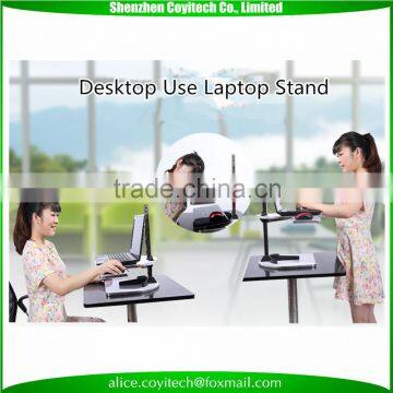 Desk stand for laptop portable workstation laptop desk table as seen on tv