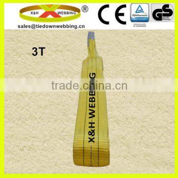 3T soft lifting webbing sling