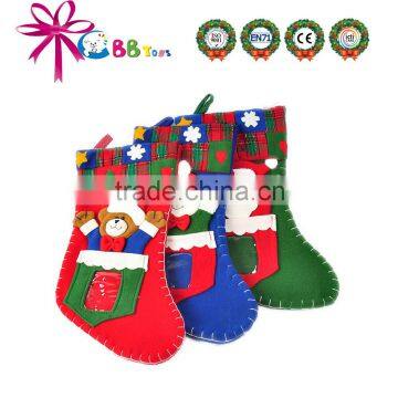 Direct Buy Plush Indoor Christmas Decoration Toy Stocking From China Factory photo-3