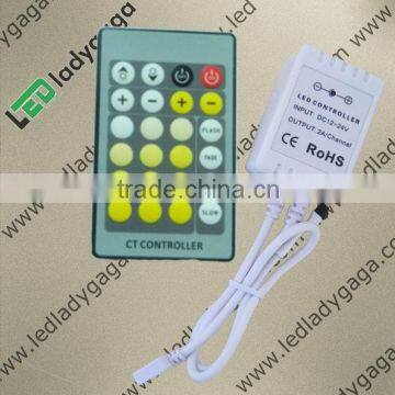 Led strip controller / dimmer for single color
