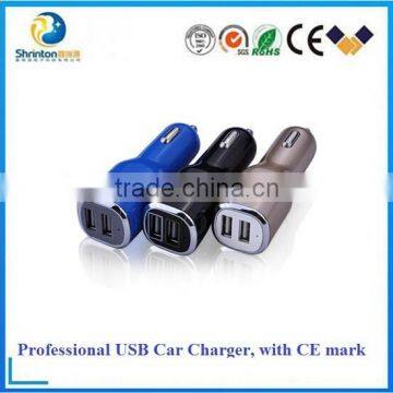 For iPhone iPad iPod 3.1A Mini Car Charger Adapter