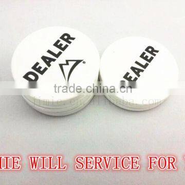 custom poker dealer button