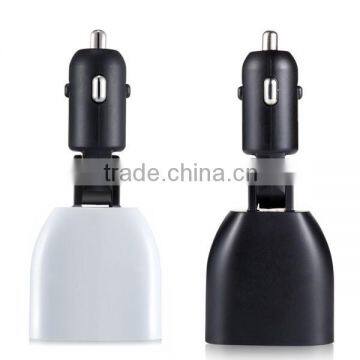 Promotional Mini Dual USB Car charger/charger for child electric car/usb car charger/boat switch waterproof