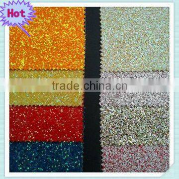 pu Glitter Fabric Leather for Shoes photo-5
