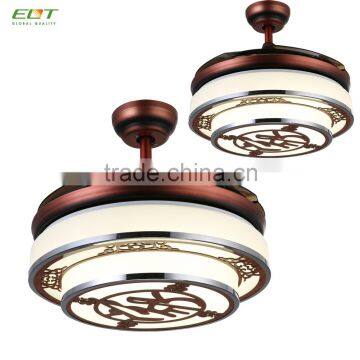 Hidden Blades Classical Wireless Ceiling Fan