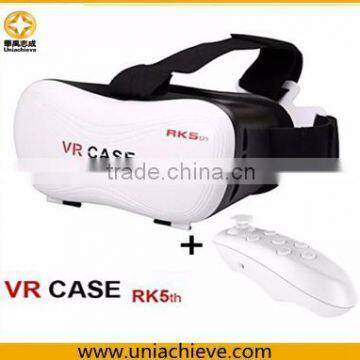 VR Case 5th Google Cardboard Bluetooth Control Phone 3D Glasses